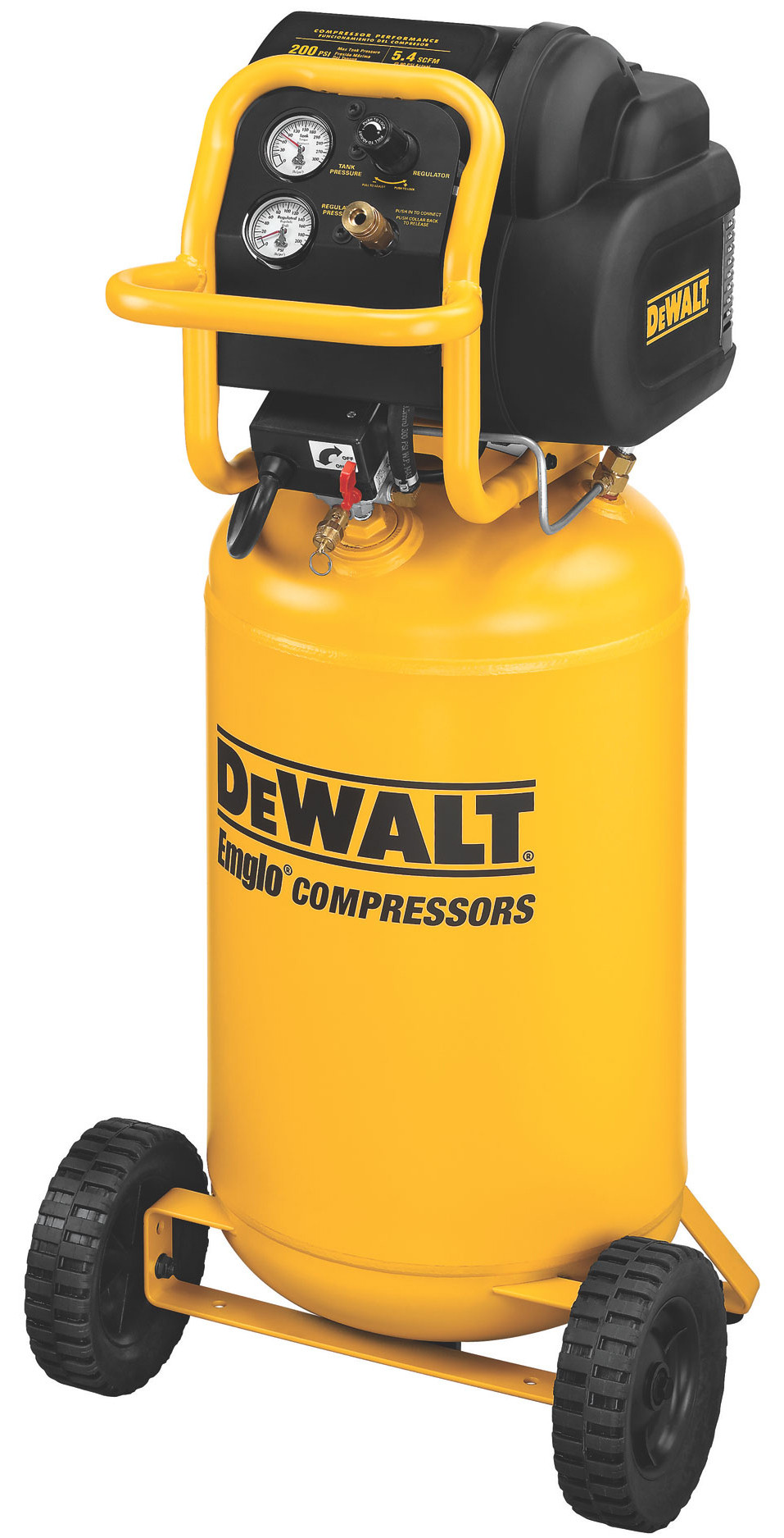 New DeWalt Vertical 15-Gallon 1.9 HP 225 PSI Oil-Free High