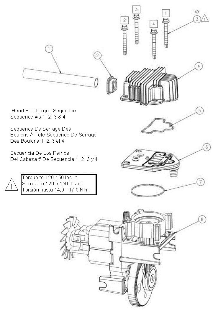 n i m a w aｒi Kobalt VLK1582009 & 233885 Air Compressor Parts - Master