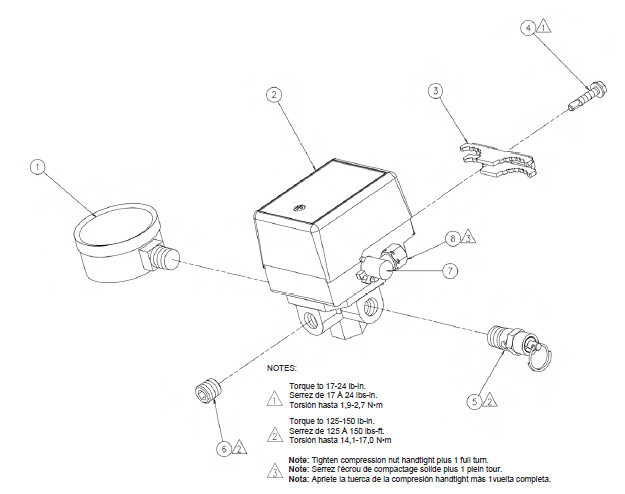 8x Anti-Vibrations-Gummifüße 192310GS – Für Kompressoren, Generatoren, Hochdruckreiniger, 3,8 Cm