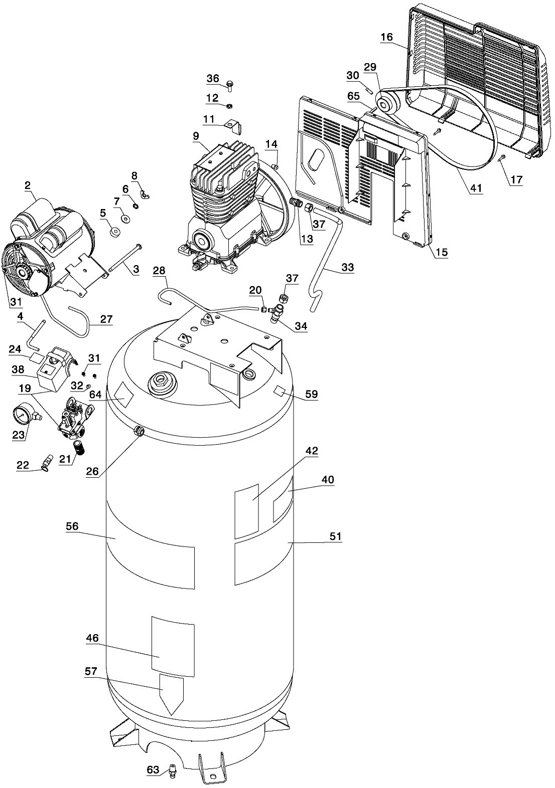 Porter Cable CPLC7060V Type 2 Parts - Master Tool Repair - Page 3