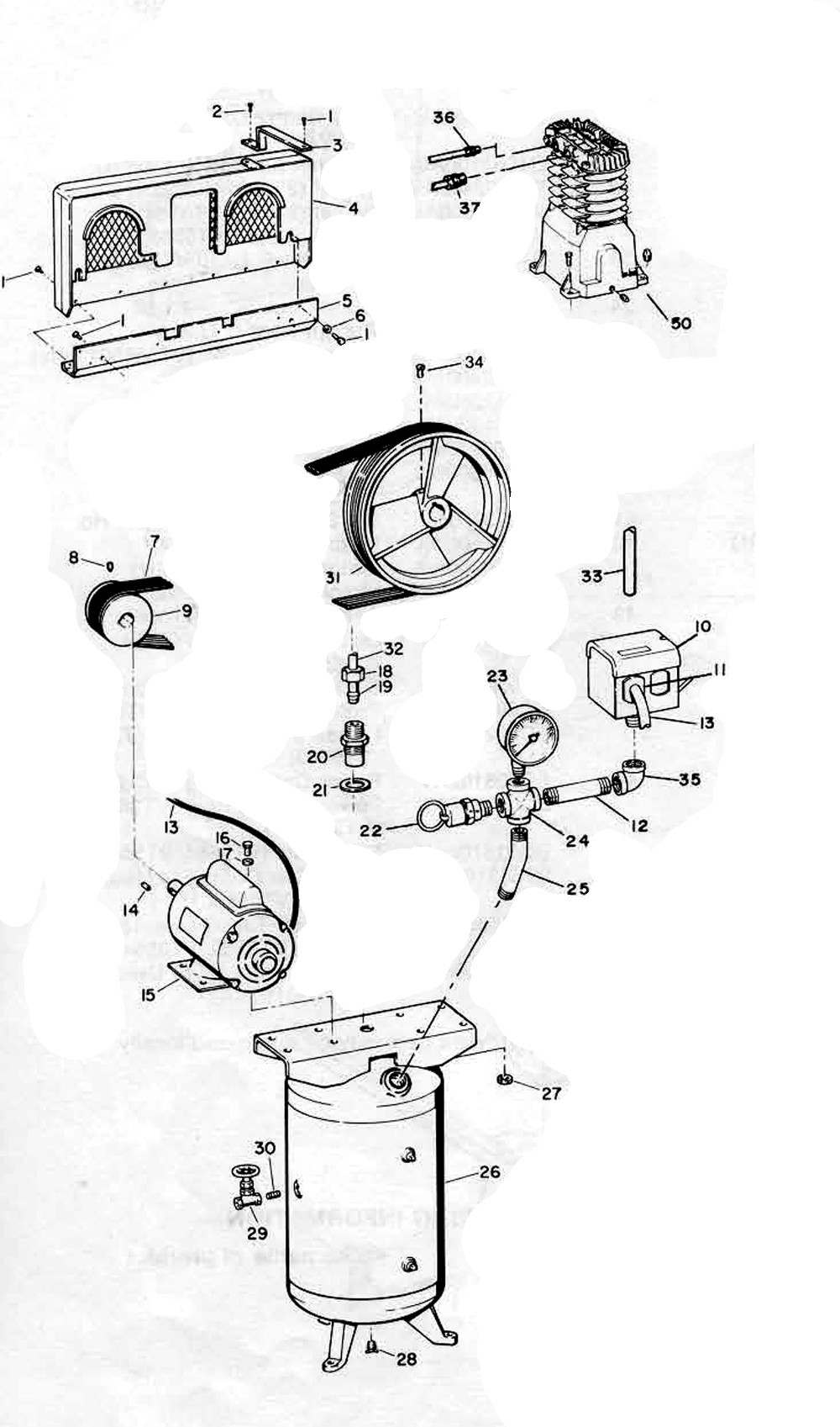Campbell Hausfeld VT558701, VT558701AJ Parts - Master Tool Repair