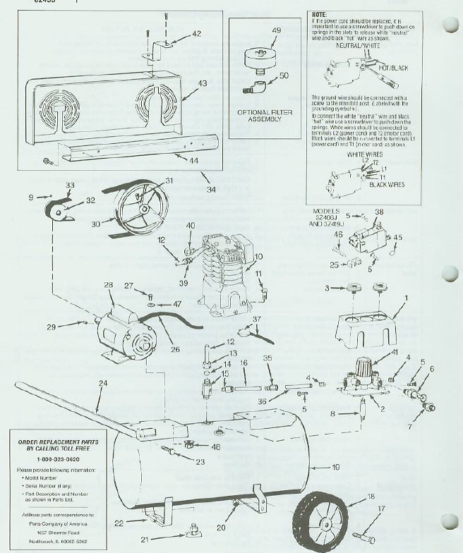 Speedaire 3Z419J Parts- Master Tool Repair - Page 3